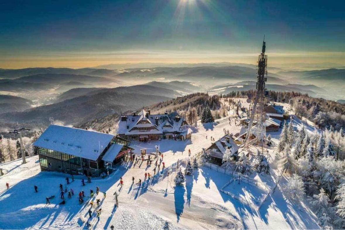Krynicka Koliba Na Jaworzynie Krynickiej Hotell Krynica-Zdrój Exteriör bild